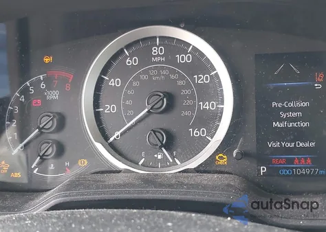 2020 Toyota Corolla Le z USA, uszkodzony, nr VIN 5YFEPRAE8LP086331